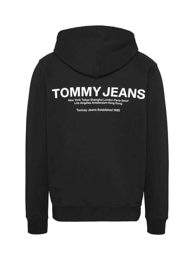 Felpa Logo Grafico Uomo Nera D17781MNERO TOMMY JEANS