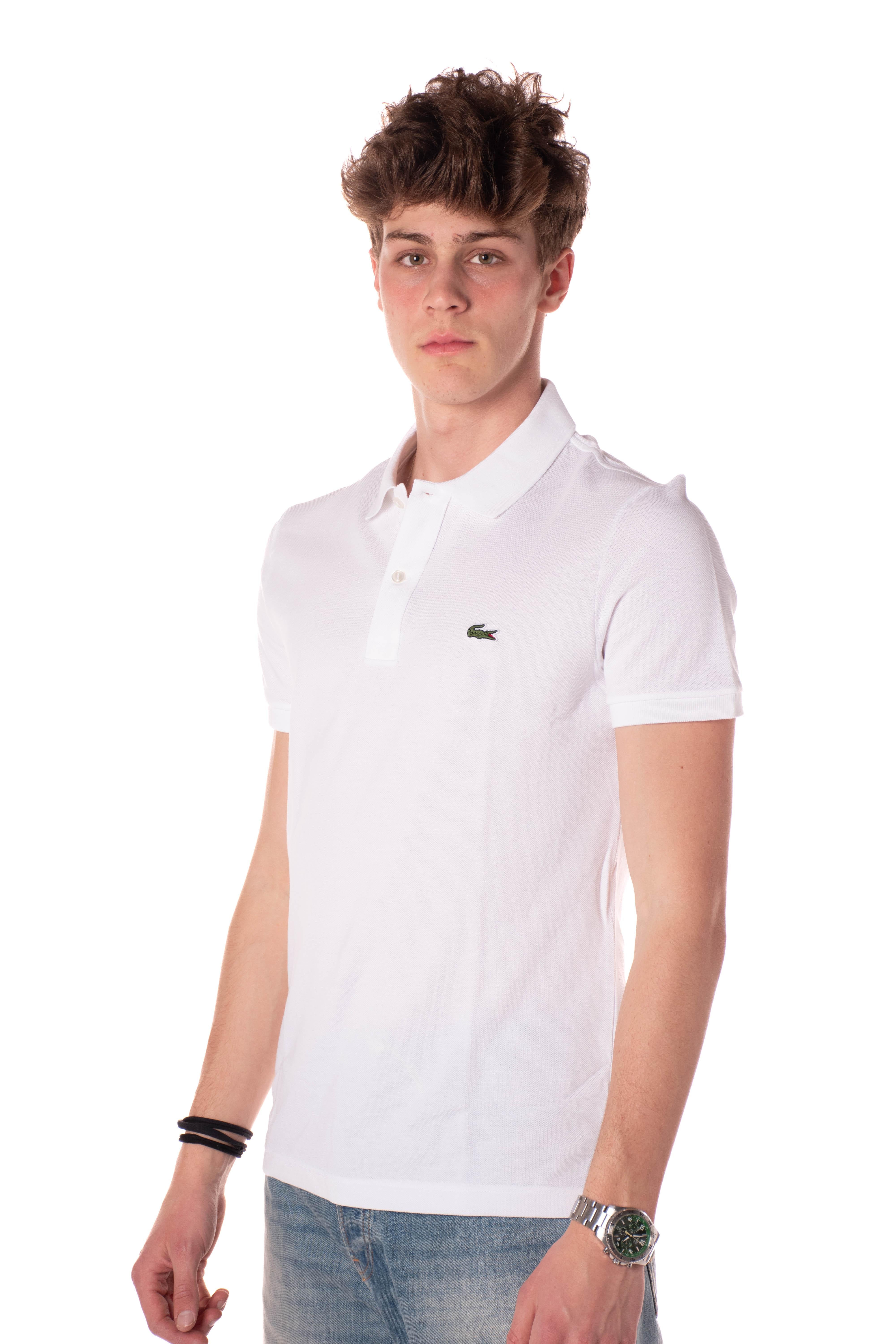 Polo Classic Fit Uomo Bianca 
