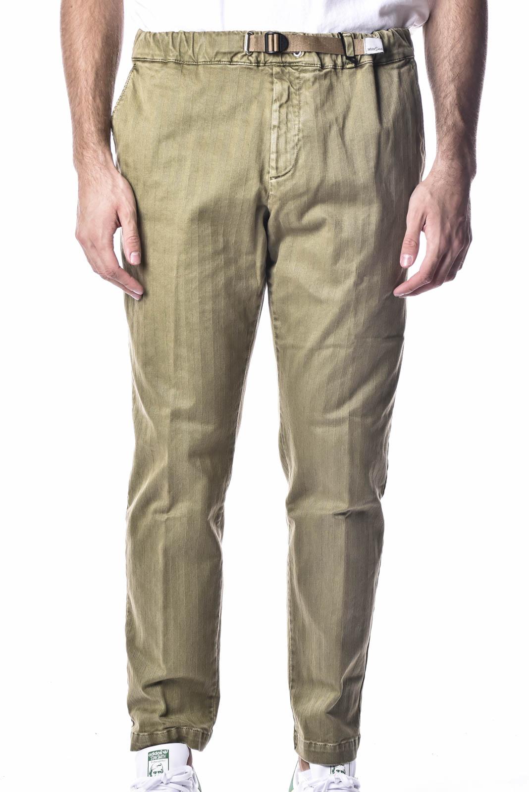White Sand Pantalone Casual Uomo WSU66262VERDEVERDE WHITE SAND