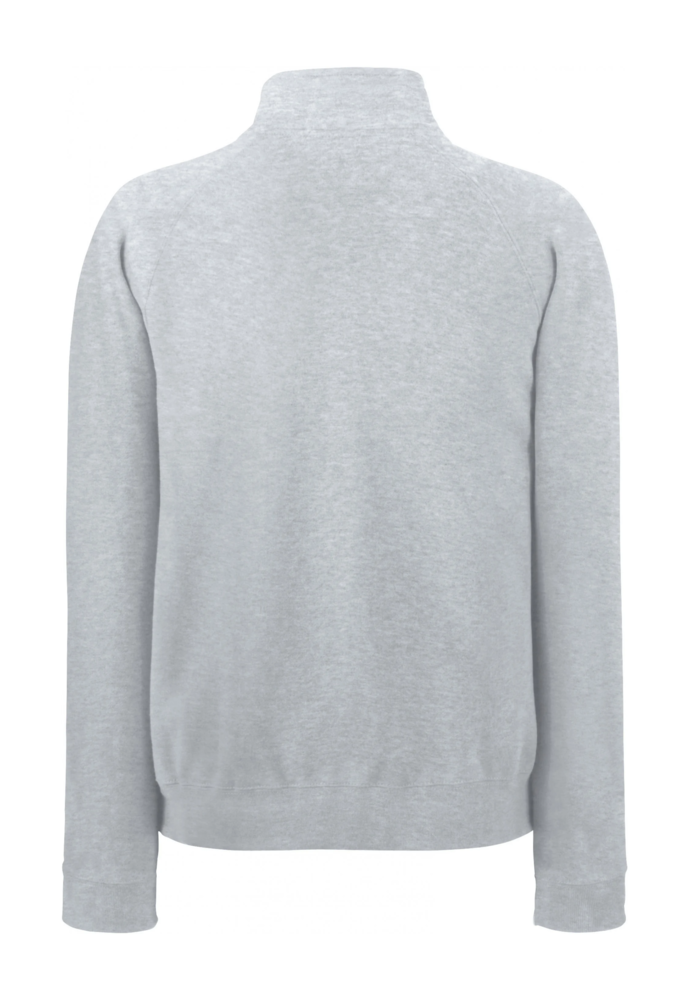 Felpa Zip 1/4 Premium Uomo Grigia PREMIUM1/4ZIPGRIGIO FRUIT OF THE LOOM