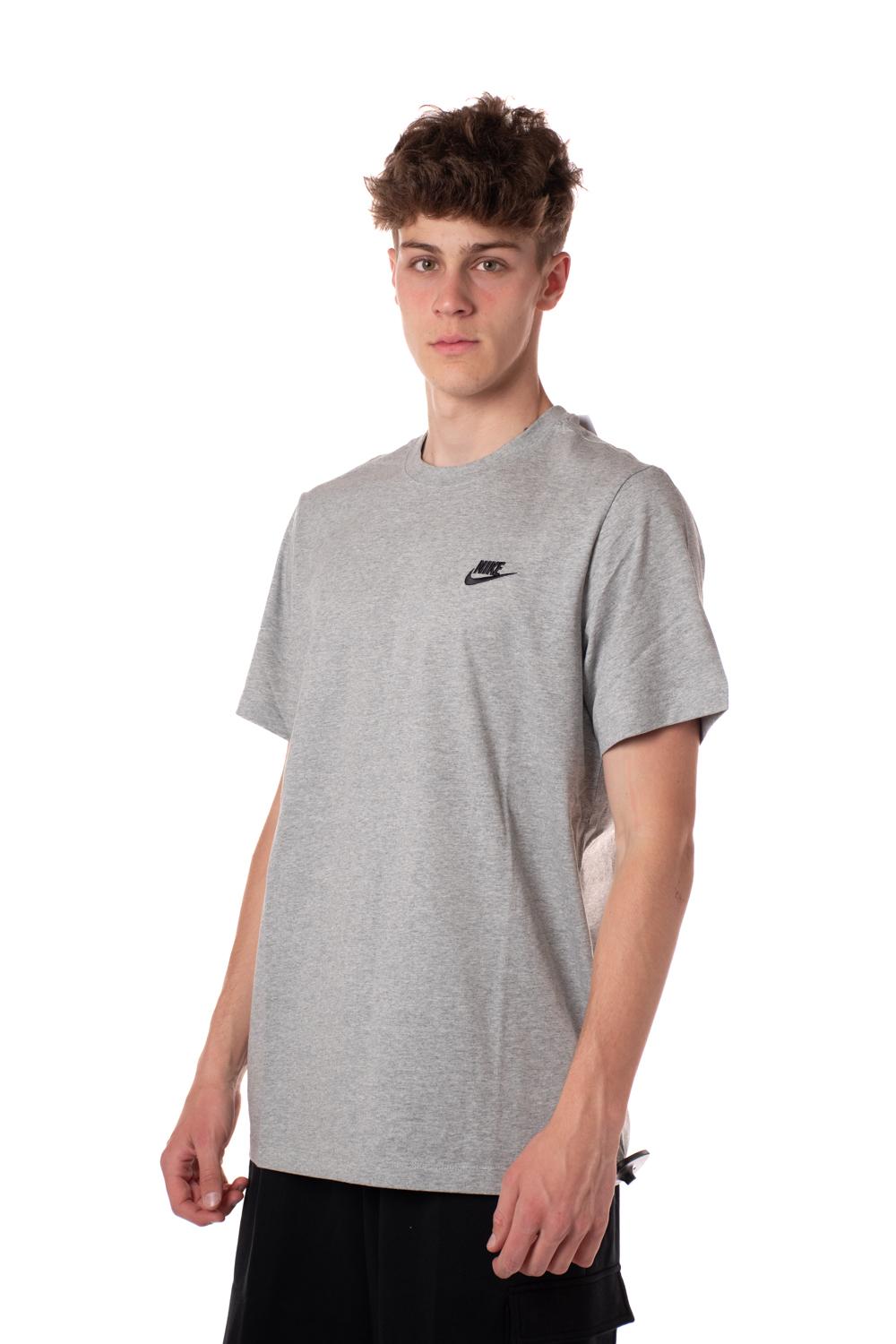 tshirt club tee uomo grigio AR4997013B064 NIKE