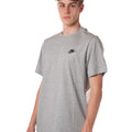 tshirt club tee uomo grigio AR4997013B064 NIKE