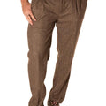 Pantalone Spigato Uomo GTP05131MARRONE TELAMIRA
