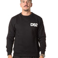 Felpa Logo Uomo FW25229NERO DS2