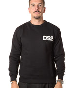 Felpa Logo Uomo FW25229NERO DS2