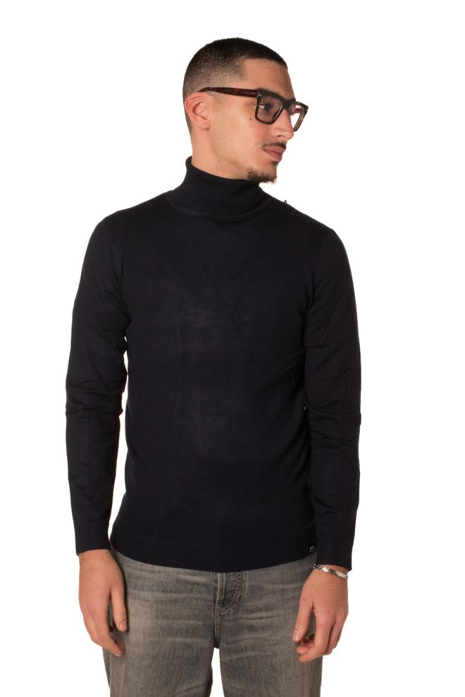 Maglioncino Dolcevita Uomo RTM01BLU TELAMIRA