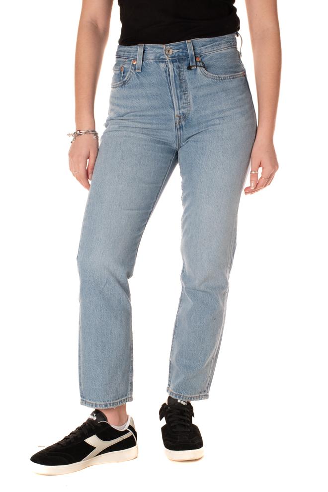 Jeans 501 crop Donna A8746-0002CELESTE LEVIS