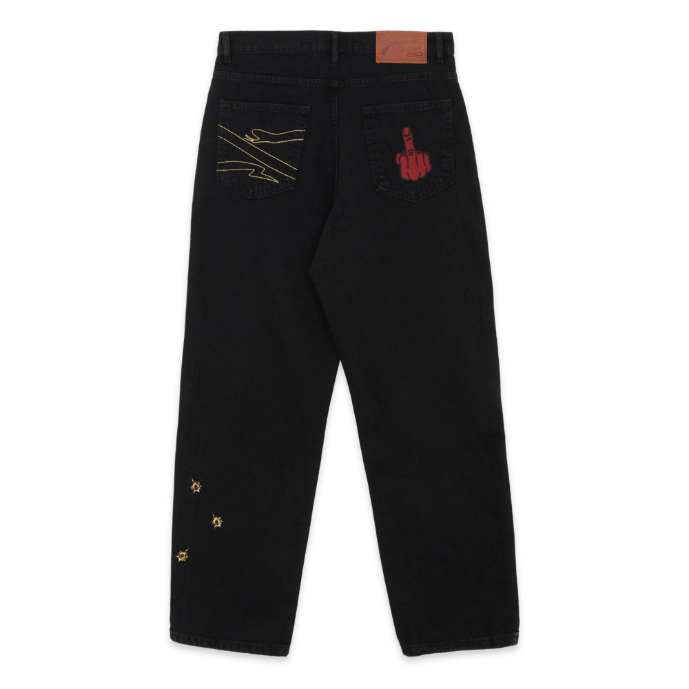 Jeans Baseball Uomo Nero PRBR601NERO PROPAGANDA