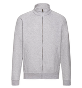 Felpa Classic Full Zip Unisex Grigia CLASSICFULLZIPGRIGIO FRUIT OF THE LOOM