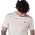 T-Shirt Logo Uomo beige 