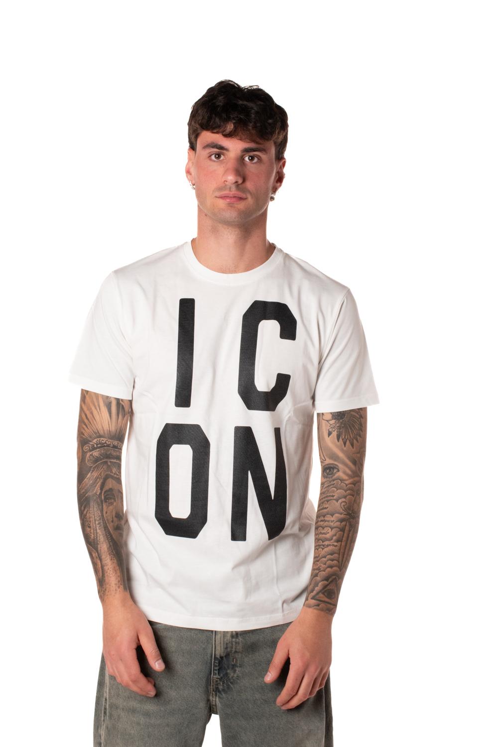 T-shirt Script Uomo IU9203TBIANCO ICON