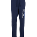 Jogger Logo Verticale Uomo Blu 