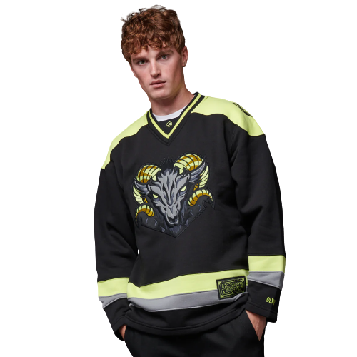 Felpa Goat Hockey Uomo Nera SW524NERO DOLLY NOIRE