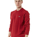 maglione logo uomo rosso 