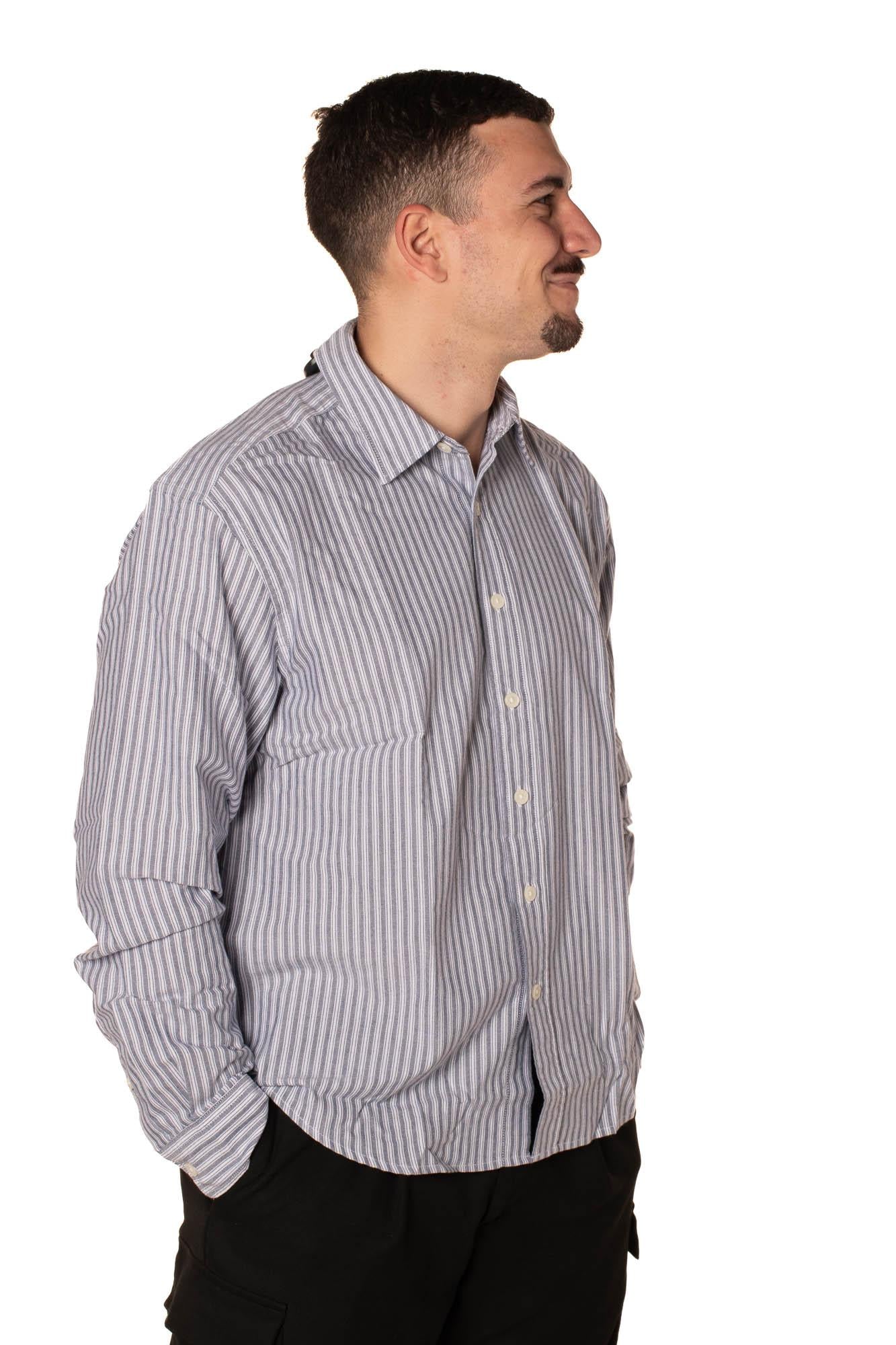 Camicia Righe Uomo 