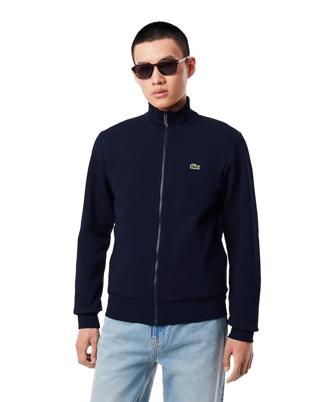 Felpa Zip Uomo SH9622BLU LACOSTE