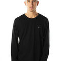 Polo Ralph Lauren Tshirt L/s Logo Uomo 44759001NERO POLO RALPH LAUREN