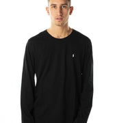 Polo Ralph Lauren Tshirt L/s Logo Uomo 44759001NERO POLO RALPH LAUREN