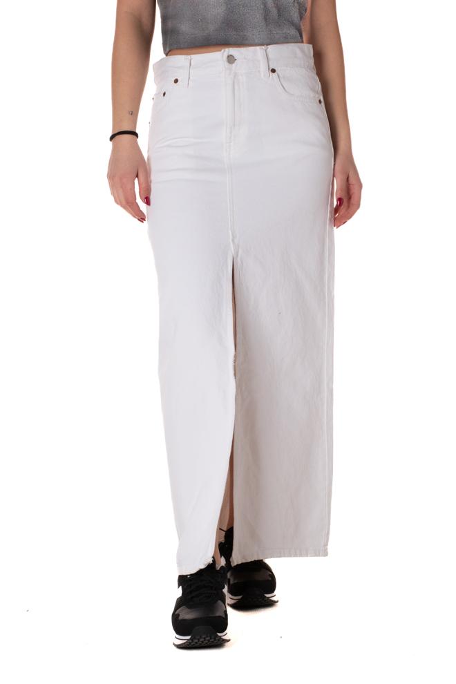 Gonna Myra Donna MYRA SKIRTBIANCO DR.DENIM