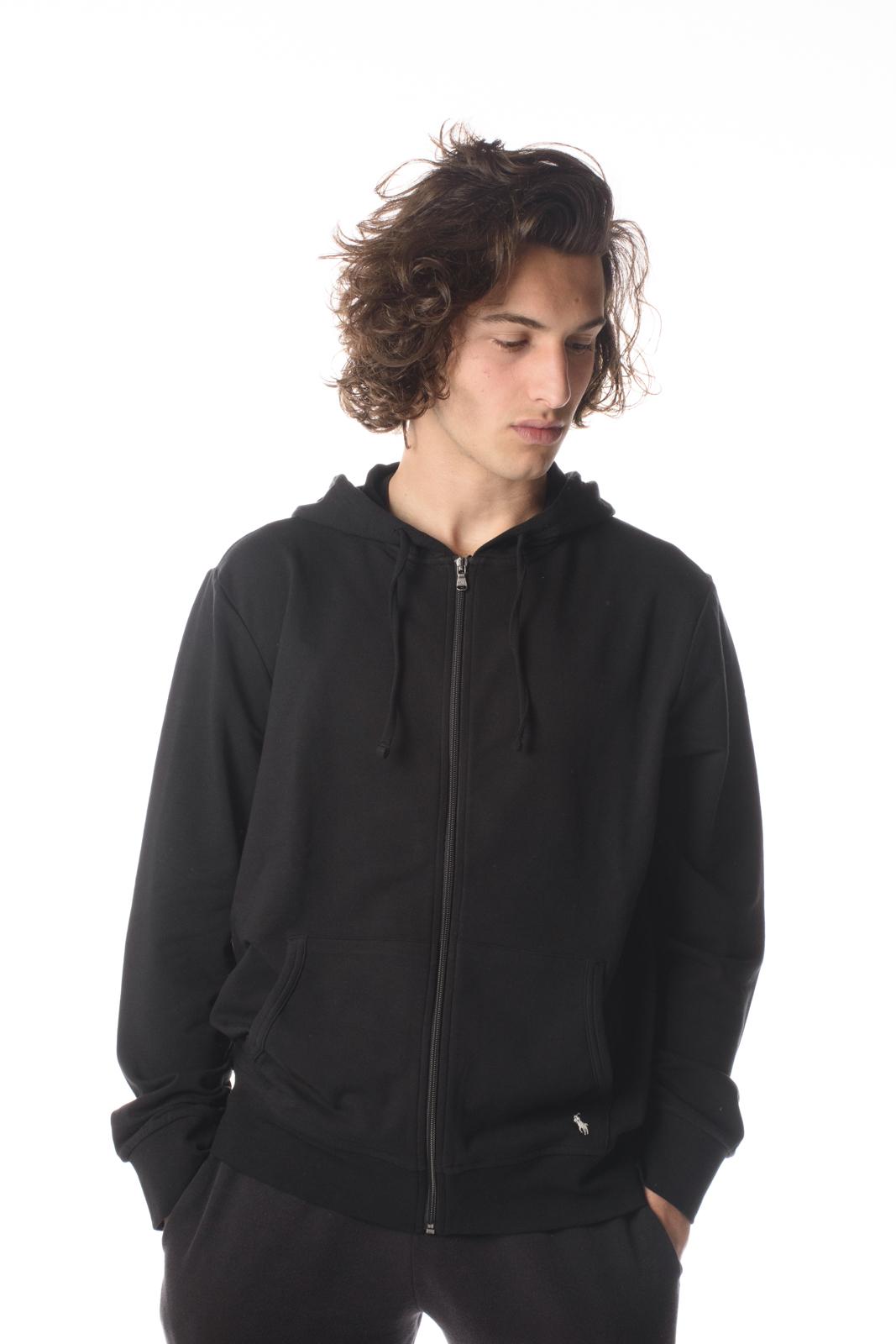 Felpa Full Zip Uomo 714862626NERO POLO RALPH LAUREN