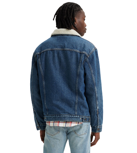 Giacca Sherpa Relaxed Uomo Blu A5784-0010BLU LEVIS
