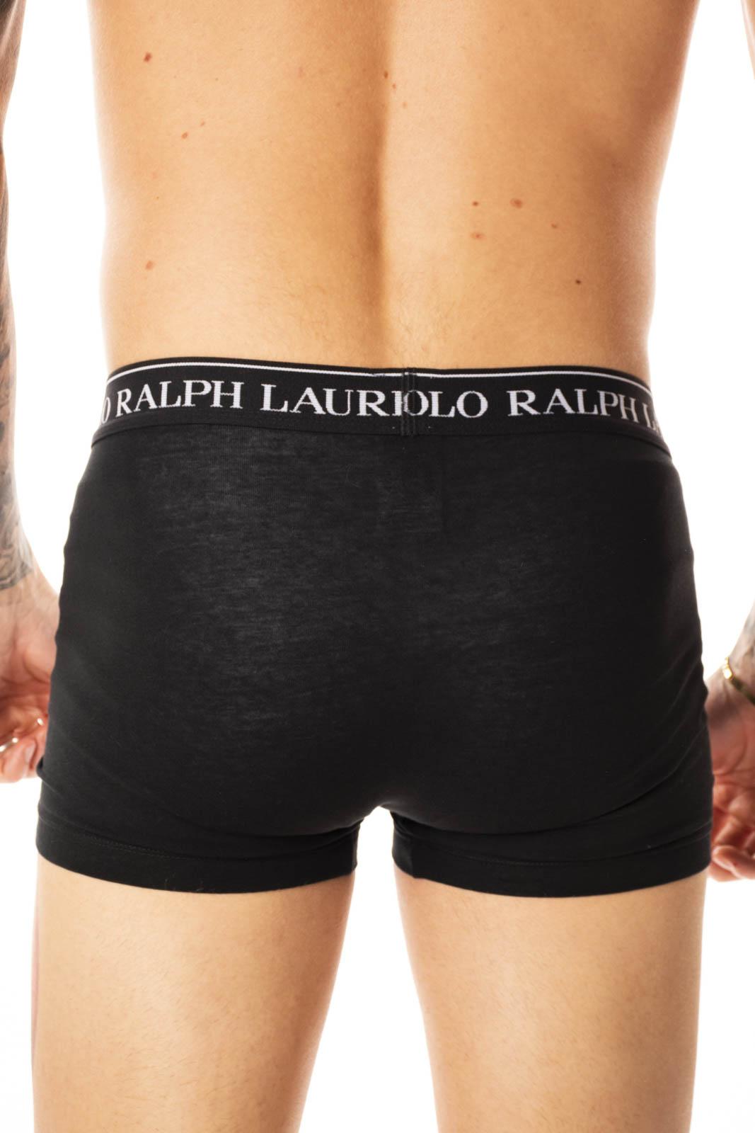 Polo Ralph Lauren Boxer Stretch Cotton 3-Pack Uomo 35885002NERO POLO RALPH LAUREN