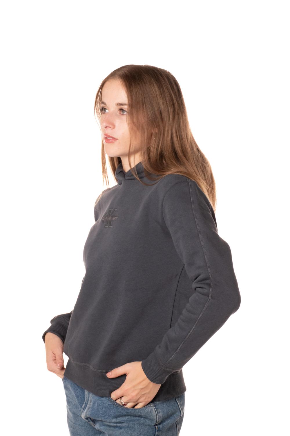Felpa Monologo Donna J203536EBONY CALVIN KLEIN