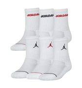 calzini 6pk bambino bianchi BJ0343-001BIANCO JORDAN