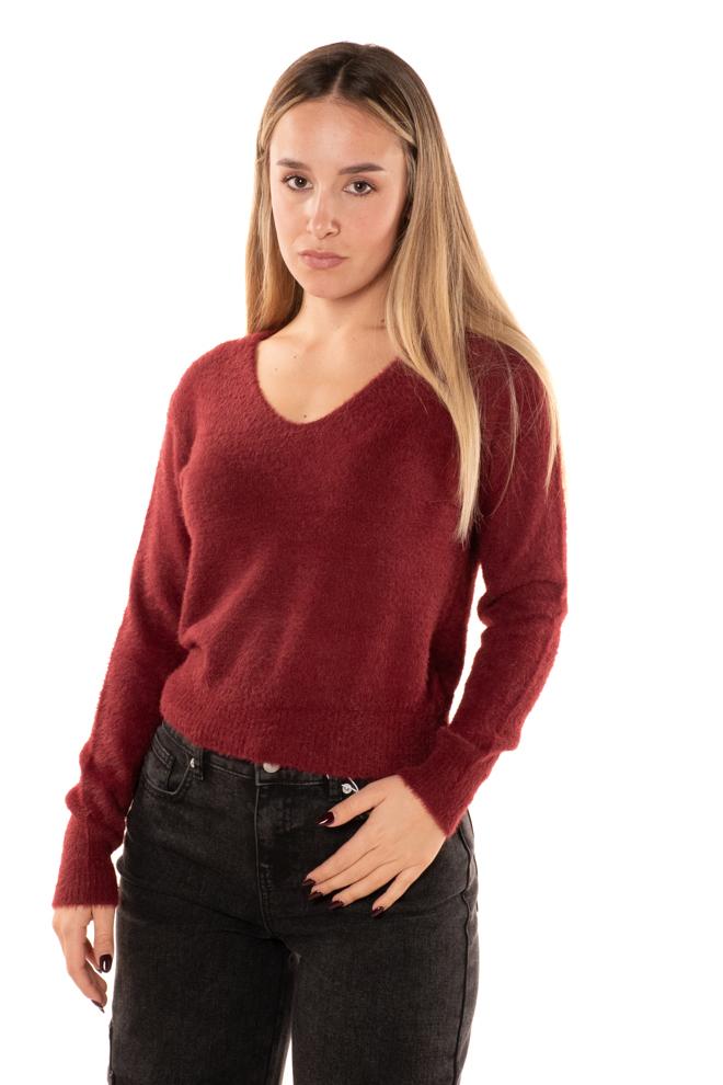 Pullover Lella Piumo Donna 15259562ROSSO ONLY