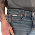 Jeans Slim Uomo J307537CELESTE CALVIN KLEIN