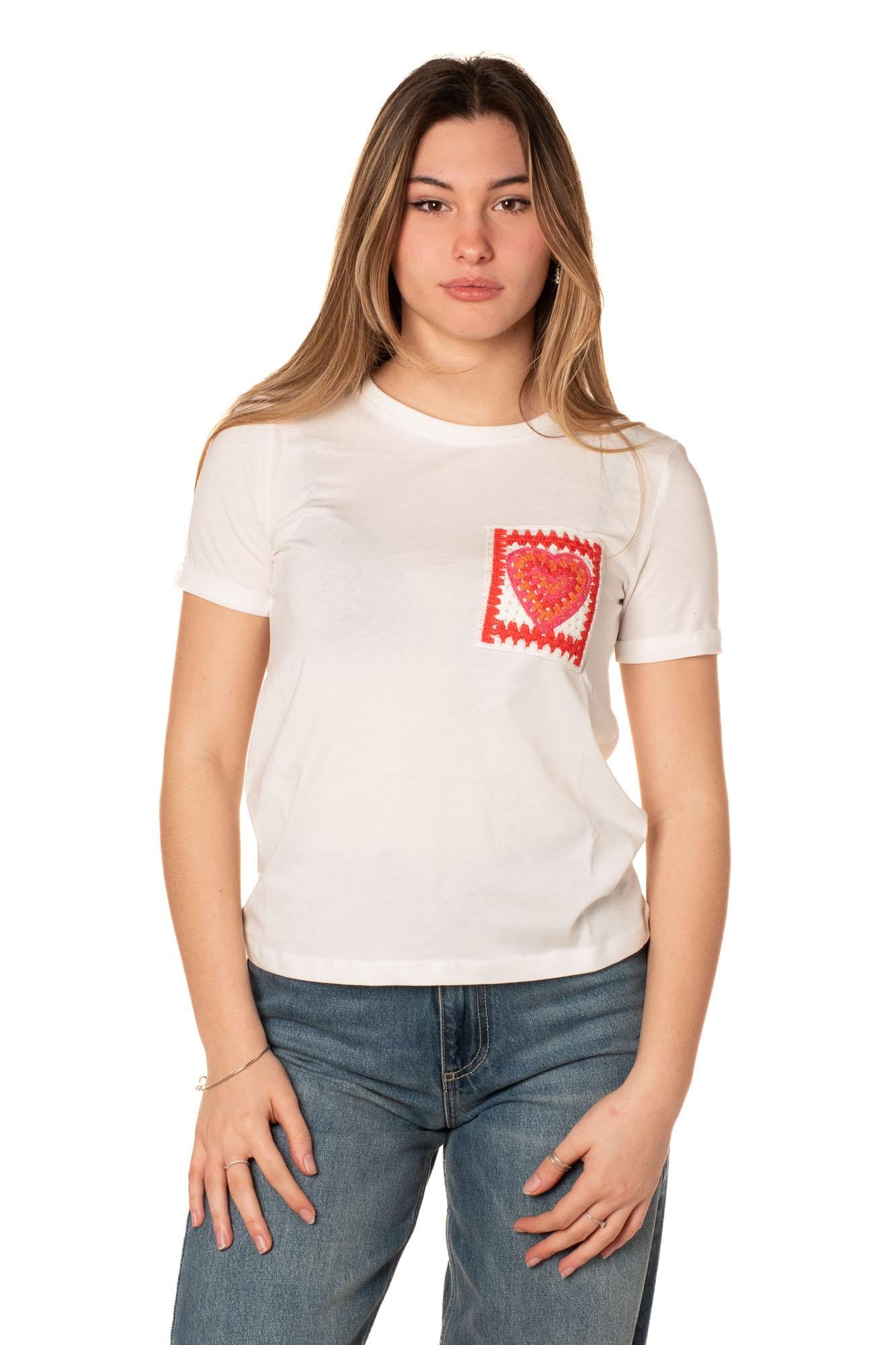 Tshirt Pocket Donna 