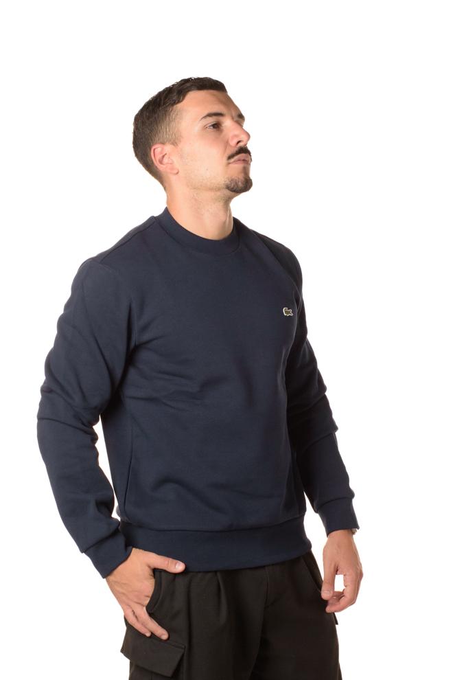 Felpa Girocollo Uomo SH9608BLU LACOSTE
