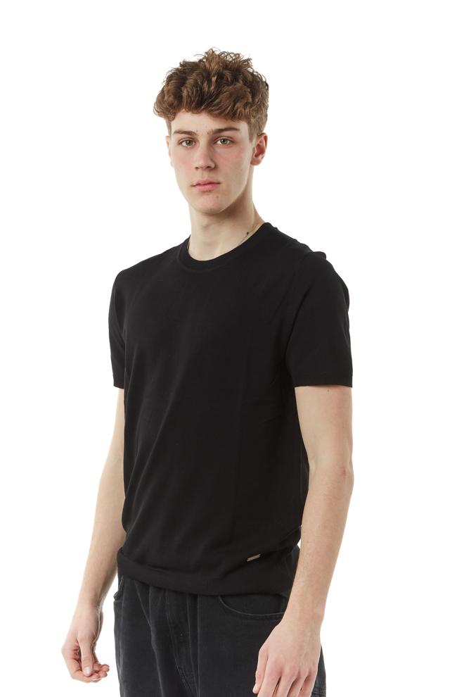 maglia in cotone e viscosa uomo 