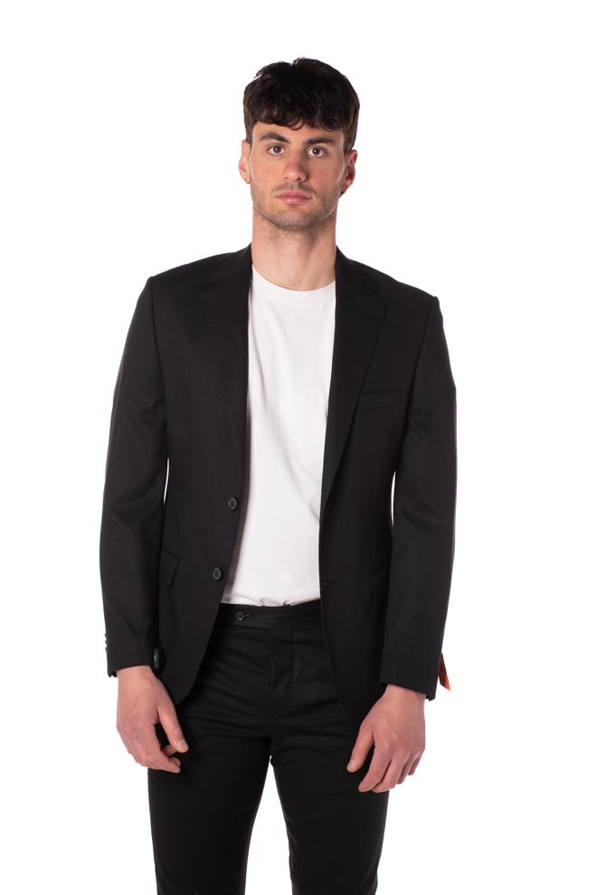 Completo basico uomo nero TUAB006NERO TELAMIRA