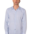 Camicia Basic Uomo M252115CELESTE BERNA