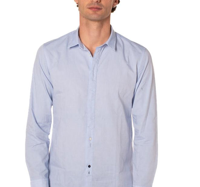 Camicia Basic Uomo M252115CELESTE BERNA