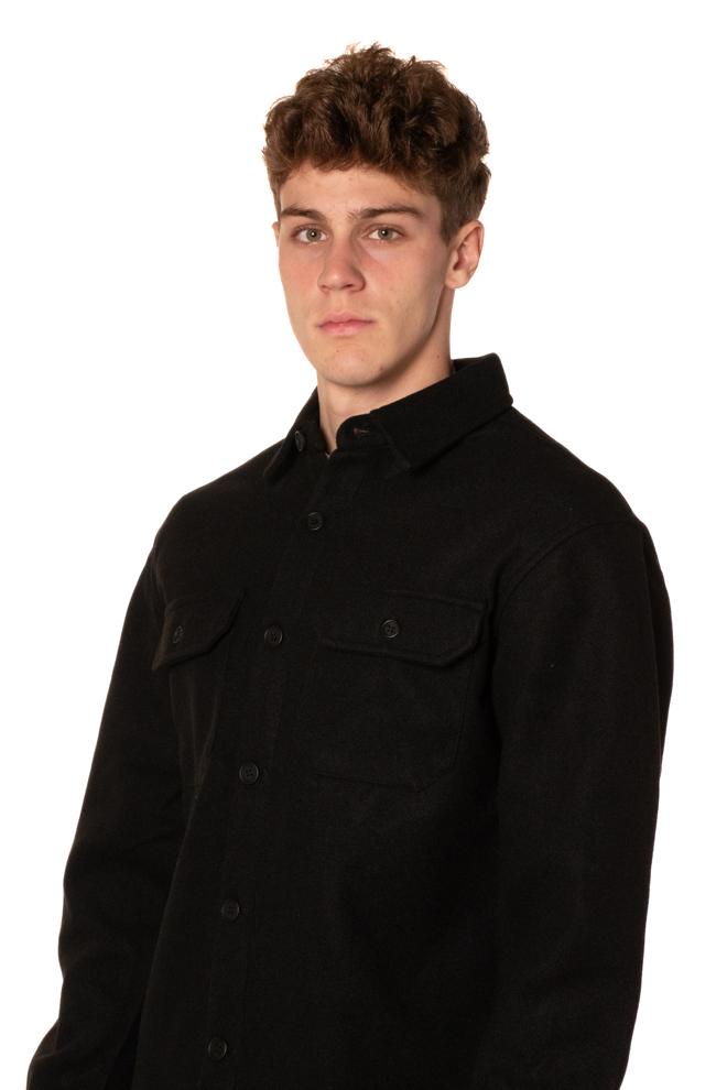 Camicione Heavy Uomo RTC014NERO TELAMIRA