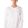 Polo Ralph Lauren Tshirt L/s Logo Uomo 44759004BIANCO POLO RALPH LAUREN