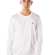 Polo Ralph Lauren Tshirt L/s Logo Uomo 44759004BIANCO POLO RALPH LAUREN