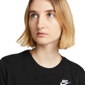 Nike Tshirt Club Tee Donna DX7902-010NERO NIKE