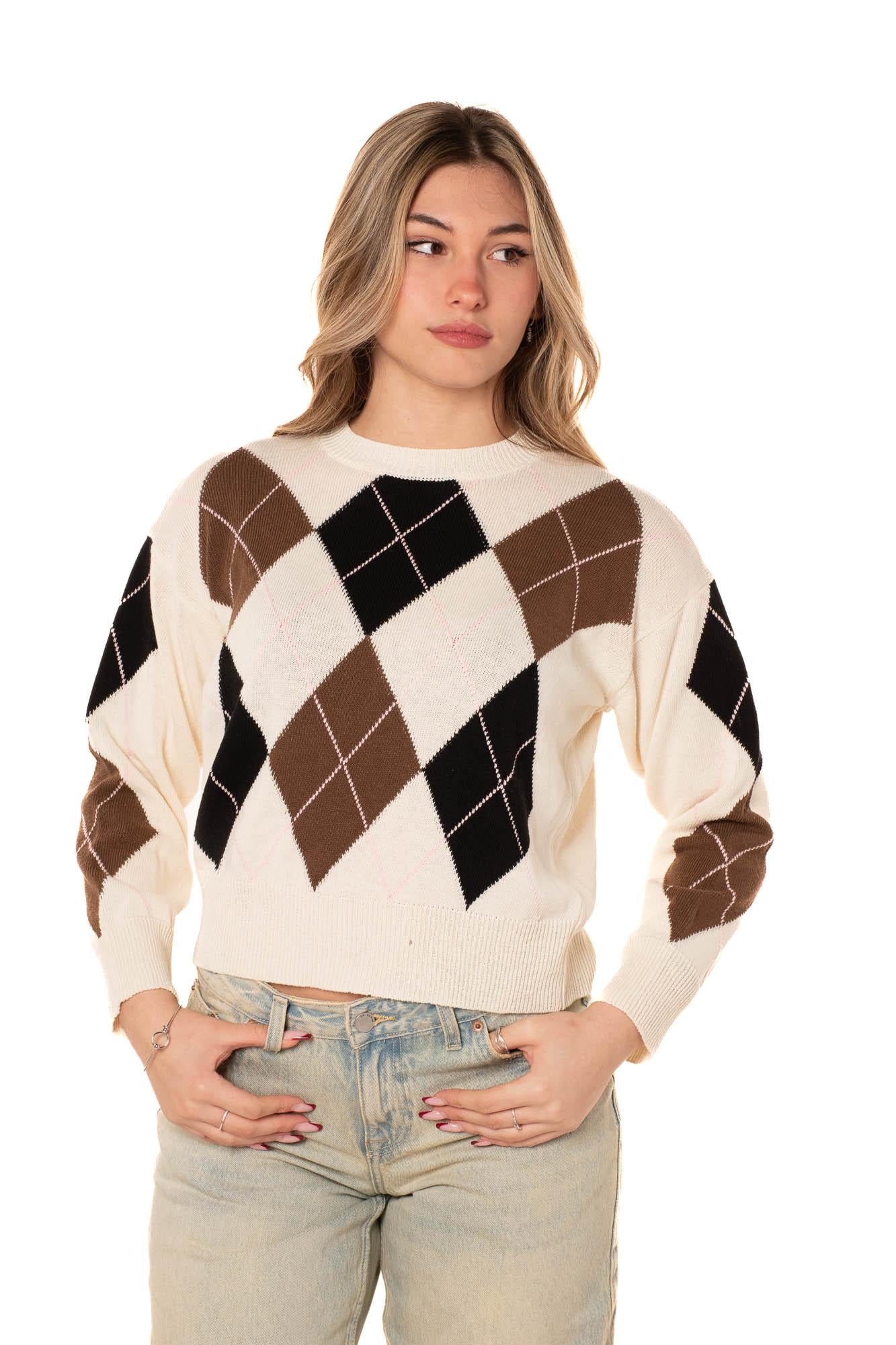 Maglione Fantasia Donna 