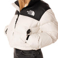 Piumino Nuptse Short Donna NF0A5GGEBIANCO THE NORTH FACE