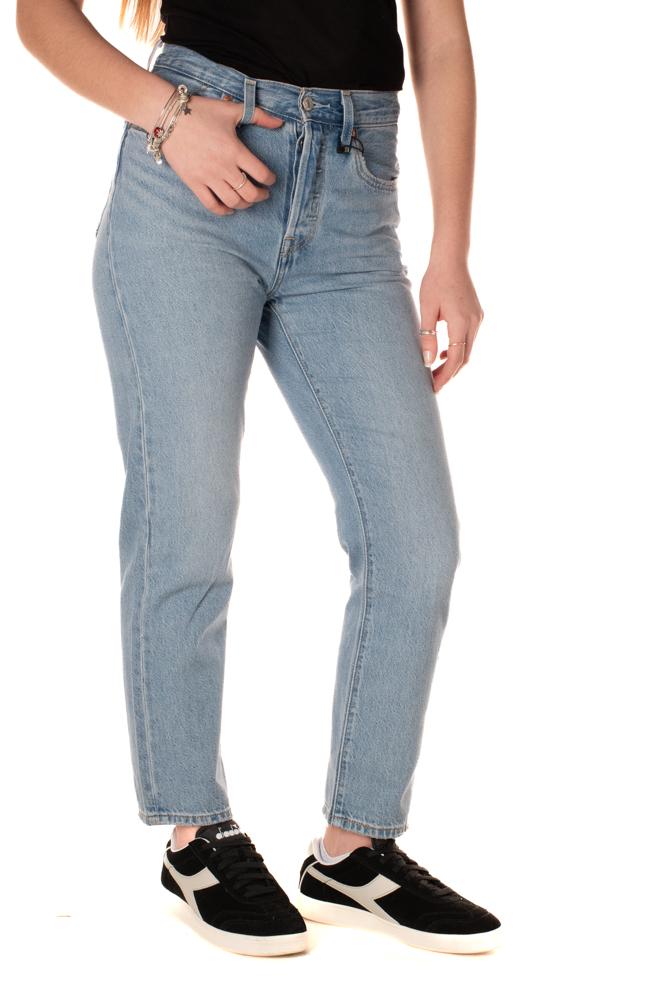 Jeans 501 crop Donna A8746-0002CELESTE LEVIS