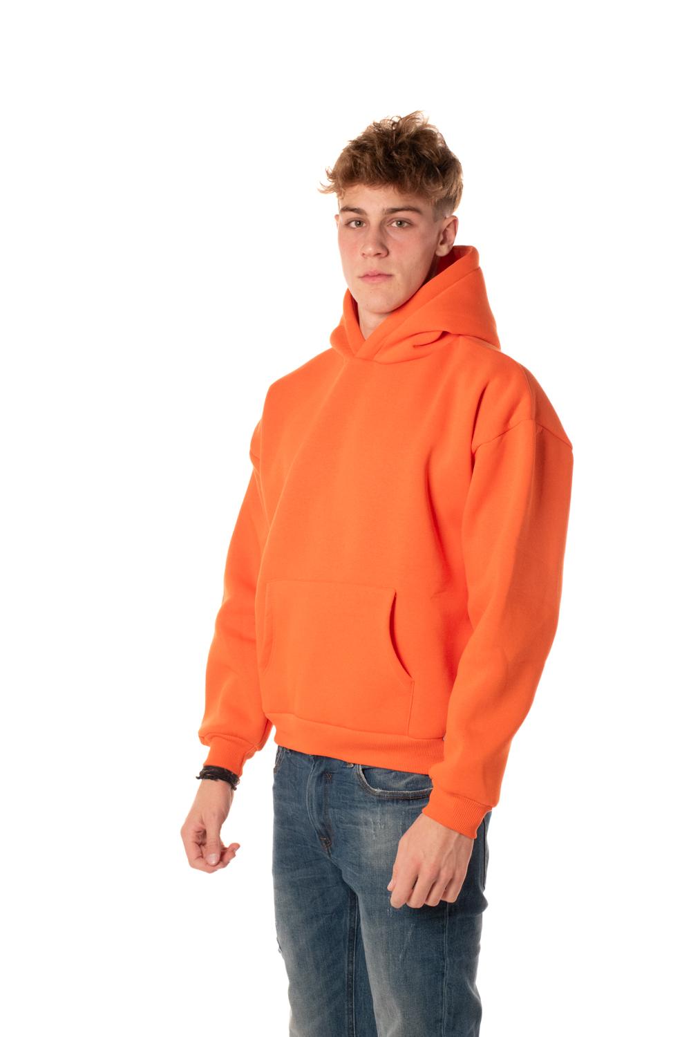 Felpa Boxy Uomo TN0220ARANCIONE TOKYO COUTURE