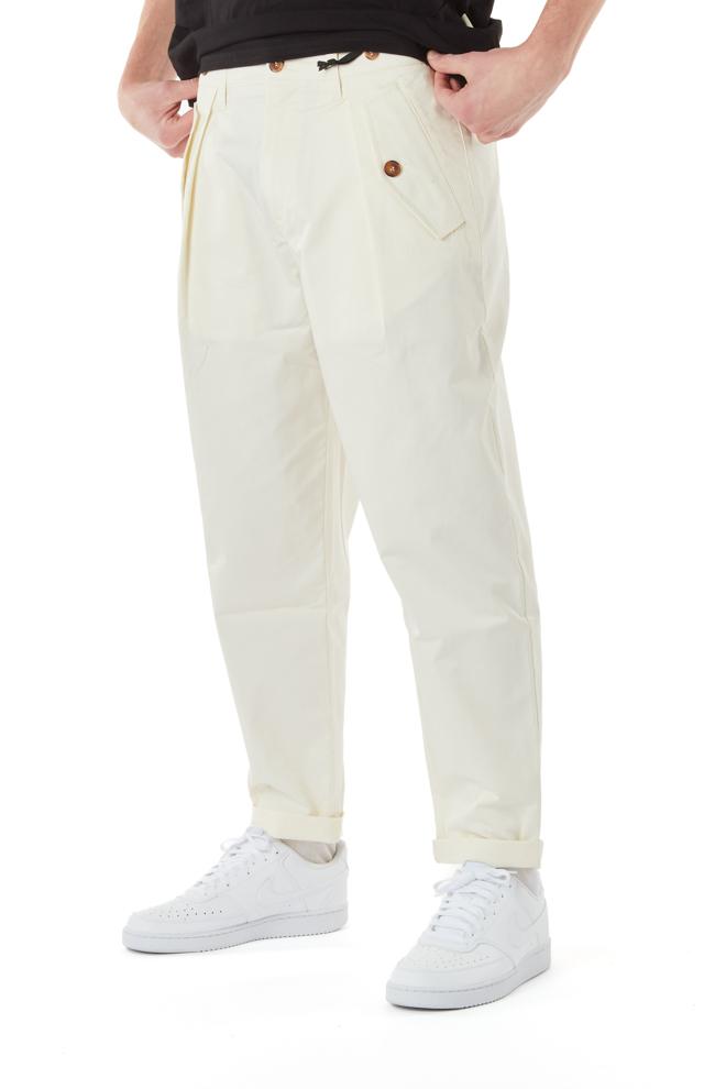 chino pence pant uomo bianco 243116BIANCO BERNA
