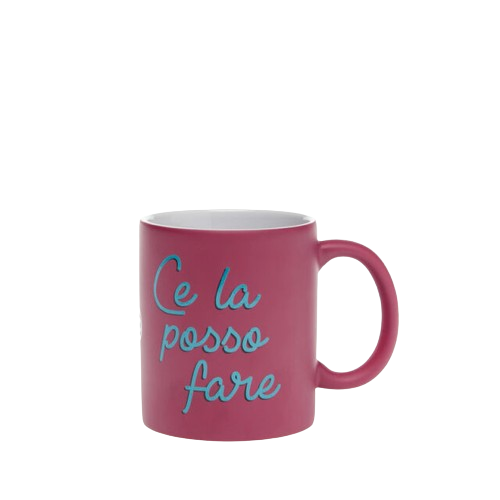 Tazza Ce La Posso Fare Rosso 