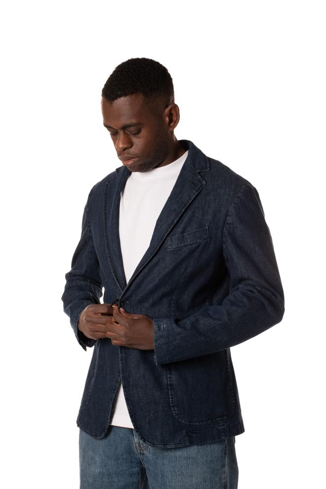 Giacca Denim Uomo TE/2517BLU TELAMIRA