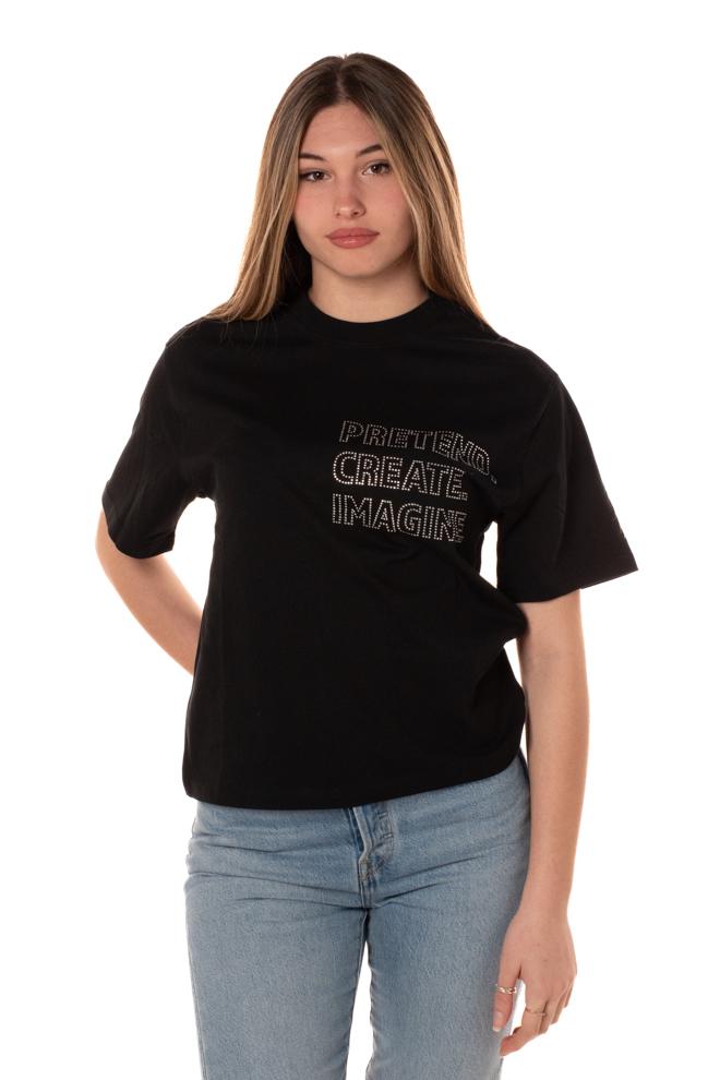 Tshirt Riri Donna 15343422NERO ONLY