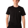 t-shirt logo uomo bianco 