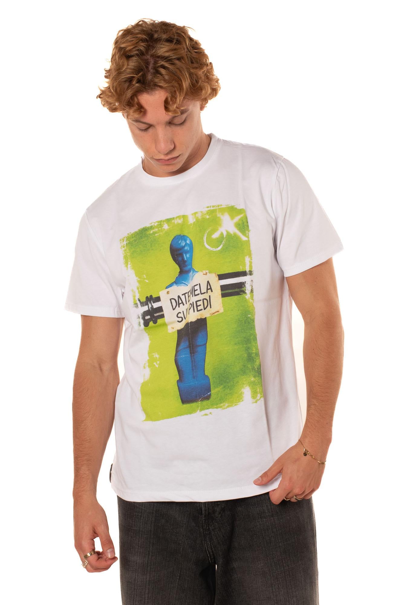 Tshirt Sui Piedi Uomo 